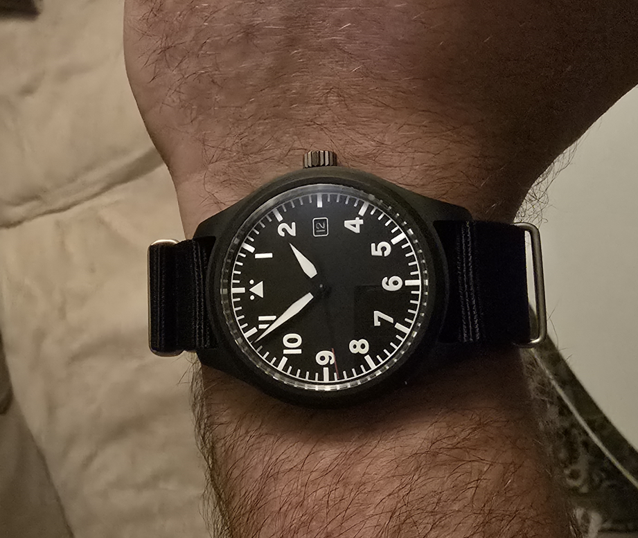 33.5mm Dials with custom logo 3pac total PT5000 ETA2824/ NH35