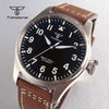 43mm Tandorio Big Pilot Watch TD144B NH35 PT5000 Automatic 20BAR Sapphire Luminous - Tandorio Watches