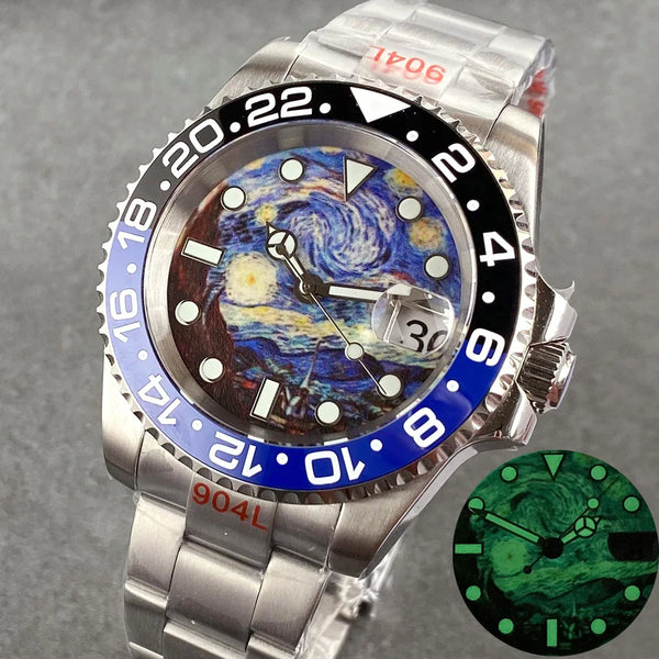 Tandorio 20ATM 40mm Diving Watch SUBMARINER NH35 20Bar TD238 Sapphire