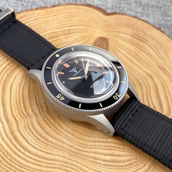 Tandorio Fifty FATHOMS Diver TD223 20bar NH35 PT5000 Sapphire 40mm