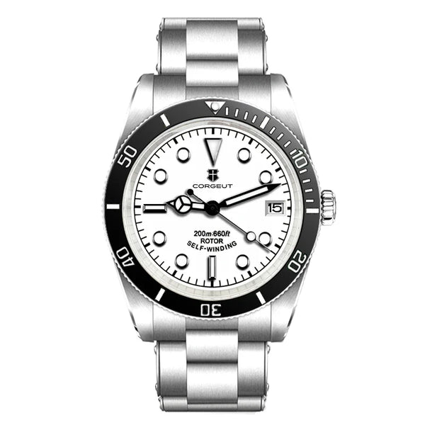 Corgeut Watch Diver CG2074 39mm NH35A Sapphire CrystalCeramics Bezel 10Bar SUB