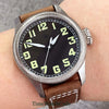 Tandorio Fluted Pilot Watch TD117A 20BARNH35 PT5000 Roman Numerals Sapphire 39mm