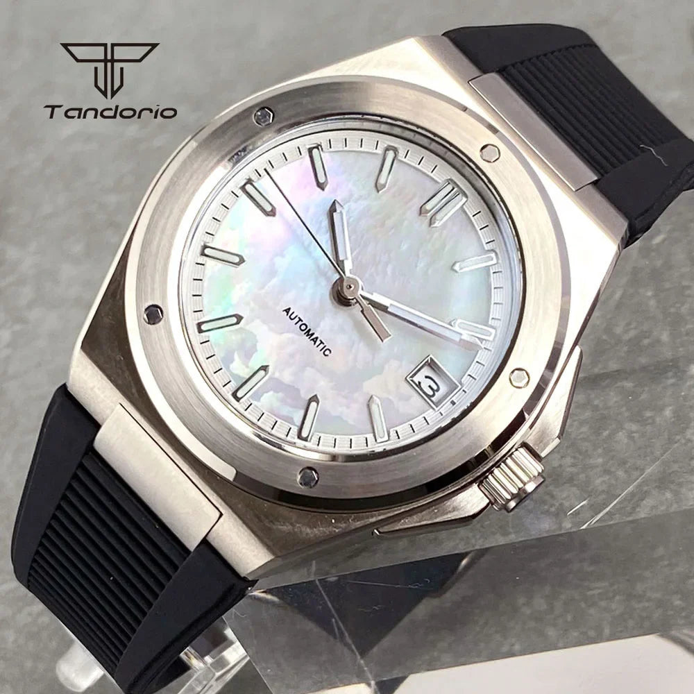 Tandorio Engineer Watch TD331 NH35 Sapphire 40mm Business 20bar