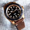 Tandorio TD232B Solid CUSN8 Bronze Watch NH35A PT500040mm Sapphire Submariner Yachtmaster