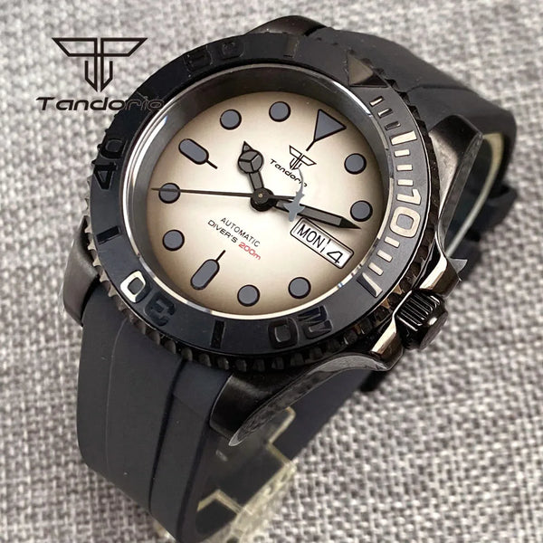 TandorioNH36 40mm PVD Diver Sapphire Ceramic 20BAR TD235