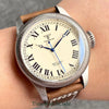 Tandorio Fluted Pilot Watch TD117A 20BARNH35 PT5000 Roman Numerals Sapphire 39mm