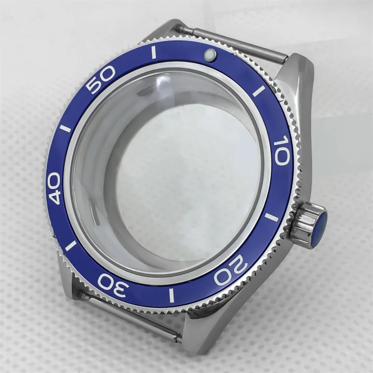 Fifty Fathom Case 41.5mm stainless steel case ceramic bezel sapphire glass with NH35 36 NH34 ETA2824 PT5000 movement watch replacementparts
