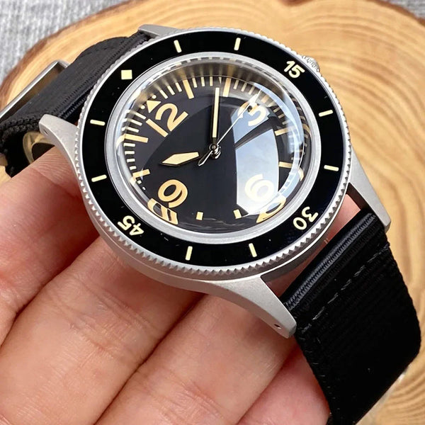 Tandorio Fifty FATHOMS Diver TD223 20bar NH35 PT5000 Sapphire 40mm