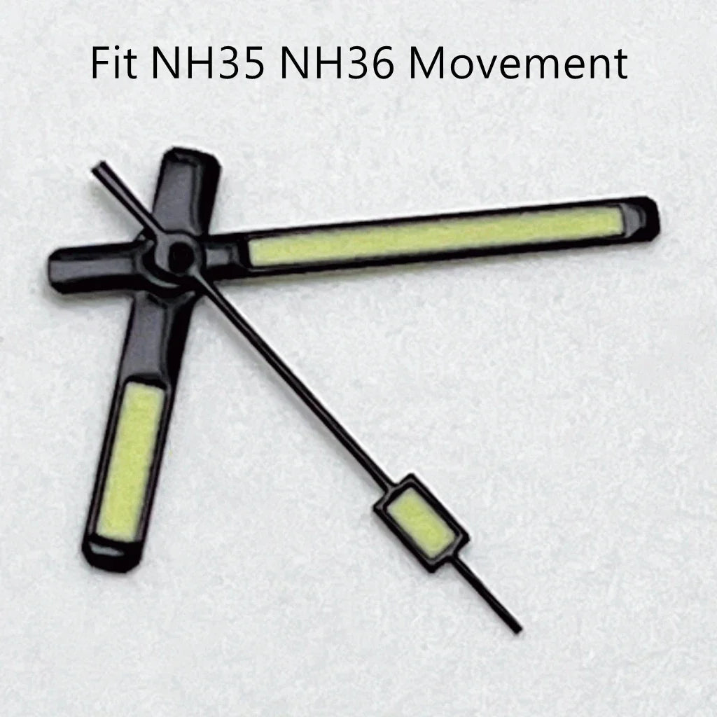 NH35 Luminous Watch Hands Fit NH35 NH36 PT5000 ETA2836 2824 DG2813 3804 Miyota8215 8205 821A Movement Watch Accessories