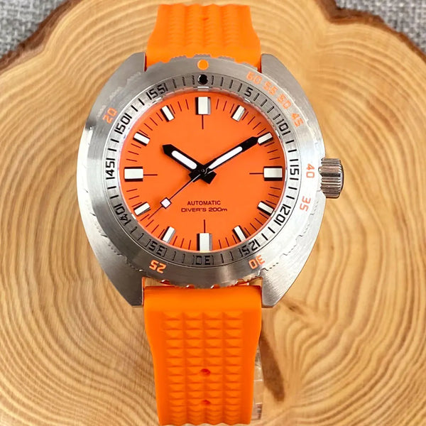 Tandorio 42mm Turtle Diver TD 269 Sapphir 20ATMNH35 Automatic SUB 300T