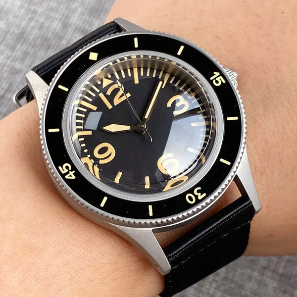 Tandorio Fifty FATHOMS Diver TD223 20bar NH35 PT5000 Sapphire 40mm