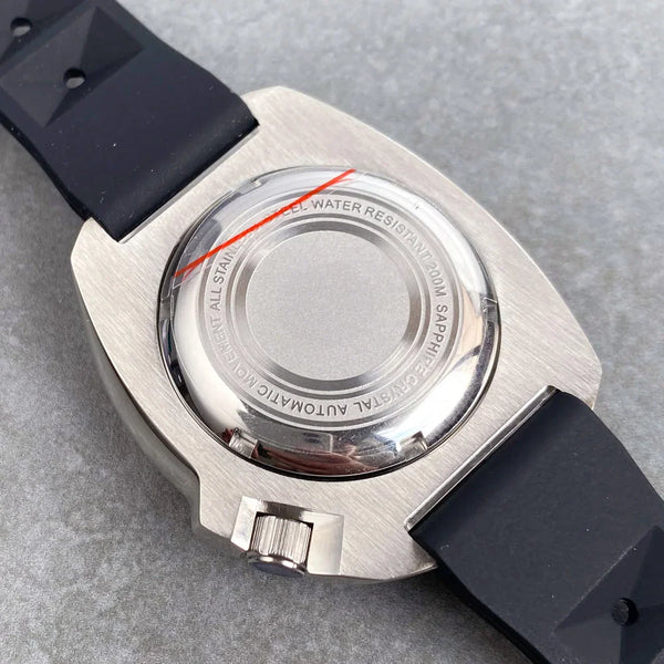 Tandorio Turtle Diver Watch NH35A Movement Full Lume Sapphire 20BAR 44mm TD263