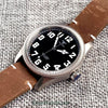 Tandorio Fluted Pilot Watch TD117A 20BARNH35 PT5000 Roman Numerals Sapphire 39mm