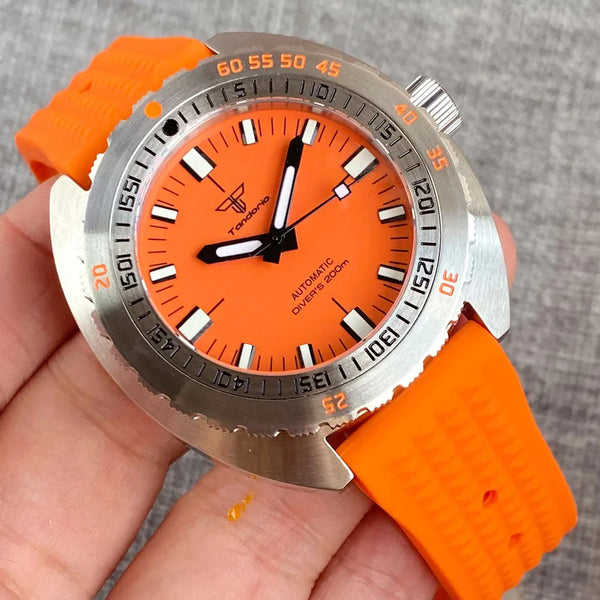 Tandorio 42mm Turtle Diver TD 269 Sapphir 20ATMNH35 Automatic SUB 300T