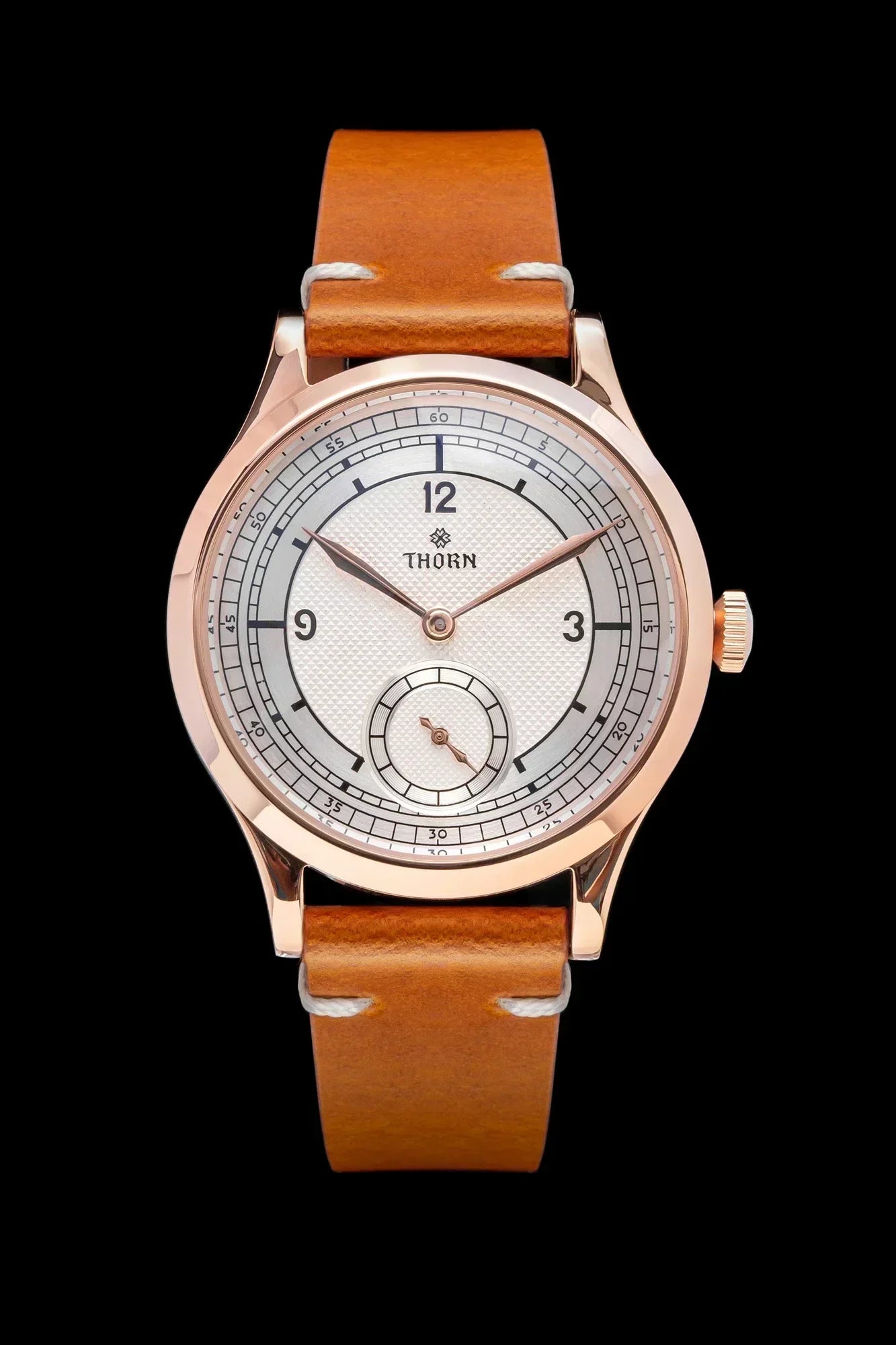 THORN Too1 quartz Sub Second Watch 37mm Case 3ATM AR Sapphire Pilot