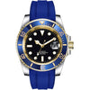 Corgeut 3002 Dive WatchNH35 / miyota 8215 40mm Yacht Watch Two Tone Gold Ceremic Bezel10bar Sapphire