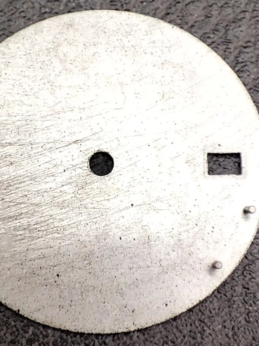 NH35 Dial 28.5mm Watch Faces with Single Calendar Date Starry Sky Gemstone Surface Modification Accessories for NH35 Movement