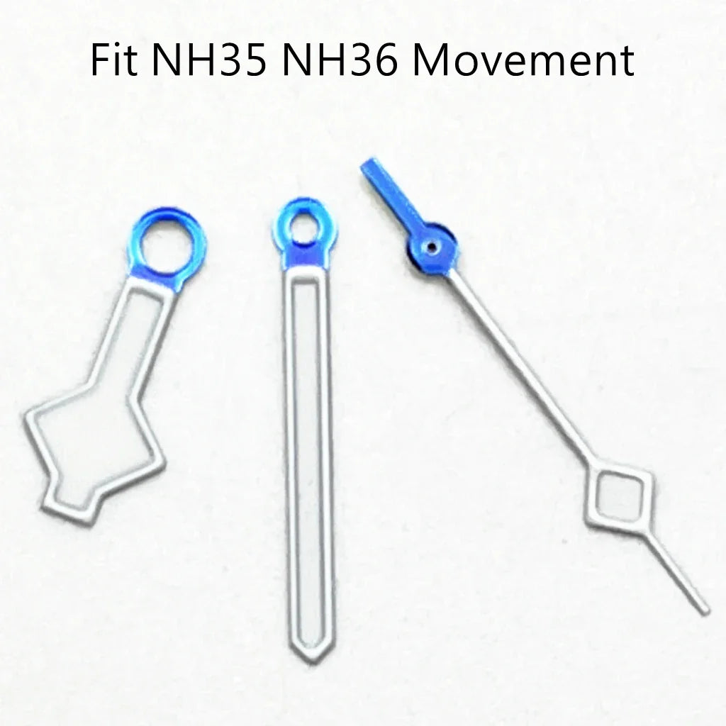 NH Watch Hands Lume Fit NH35 NH36 ETA 2824 2836 PT5000 Miyota 8215 8205 821A DG2813 3804 Automatic Movement Watches Accessories