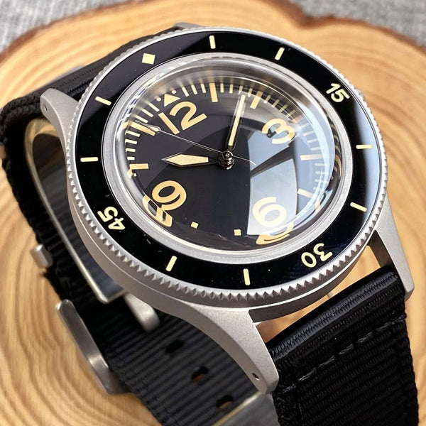 Tandorio Fifty FATHOMS Diver TD223 20bar NH35 PT5000 Sapphire 40mm