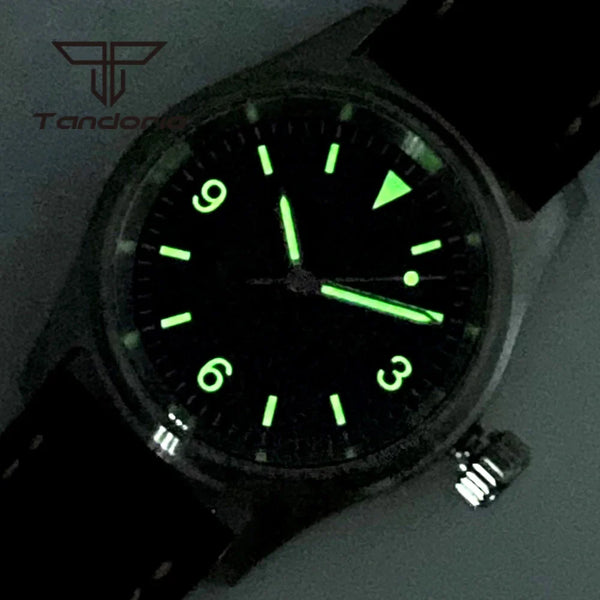 Tandorio 36mm Pilot Watch TD140B PT5000 NH35A Movement 20bar Sapphire