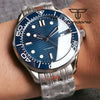 Tandorio 41mm NH35A PT5000 Diver SapphireCeramic seamaster 5Bar TD221
