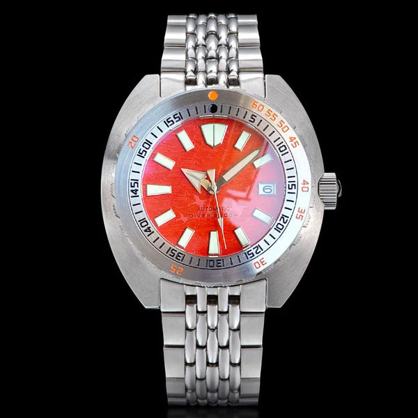 Tandorio 42mm Turtle Diver TD 269 Sapphir 20ATMNH35 Automatic SUB 300T
