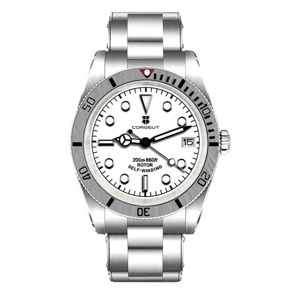 Corgeut Watch Diver CG2074 39mm NH35A Sapphire CrystalCeramics Bezel 10Bar SUB