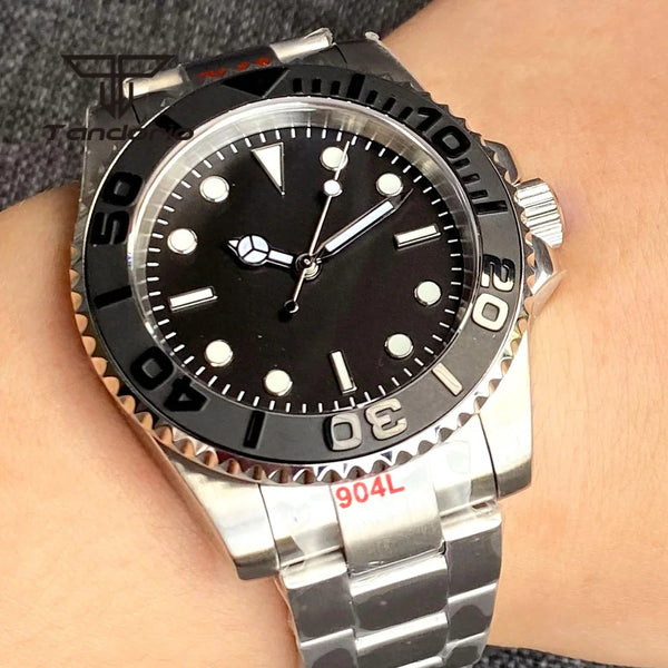 Tandorio TD266 PT5000 NH35A Miyota 40mm SUBMARINER dive Watch Sapphire