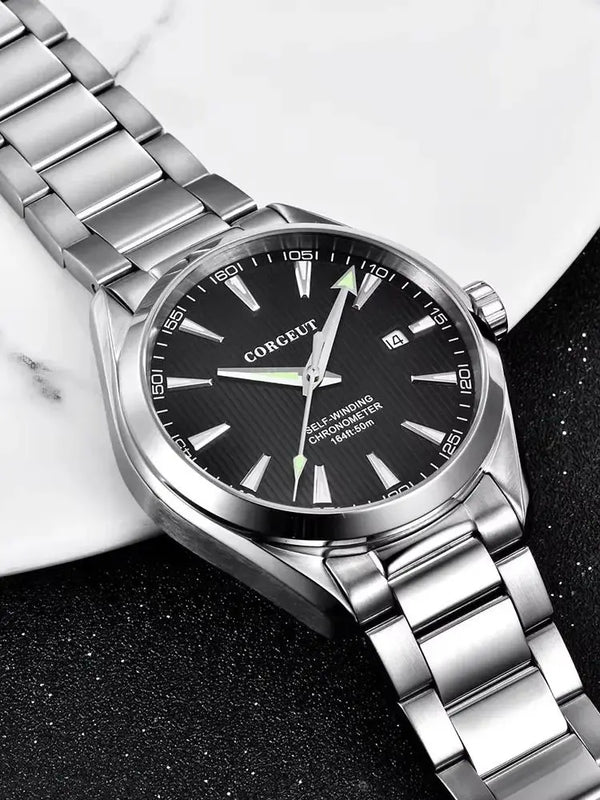 Corgeut 3021D Dress Watch 41mm Relogio Masculino Miyota 8215 Automatic Sapphire 5Bar