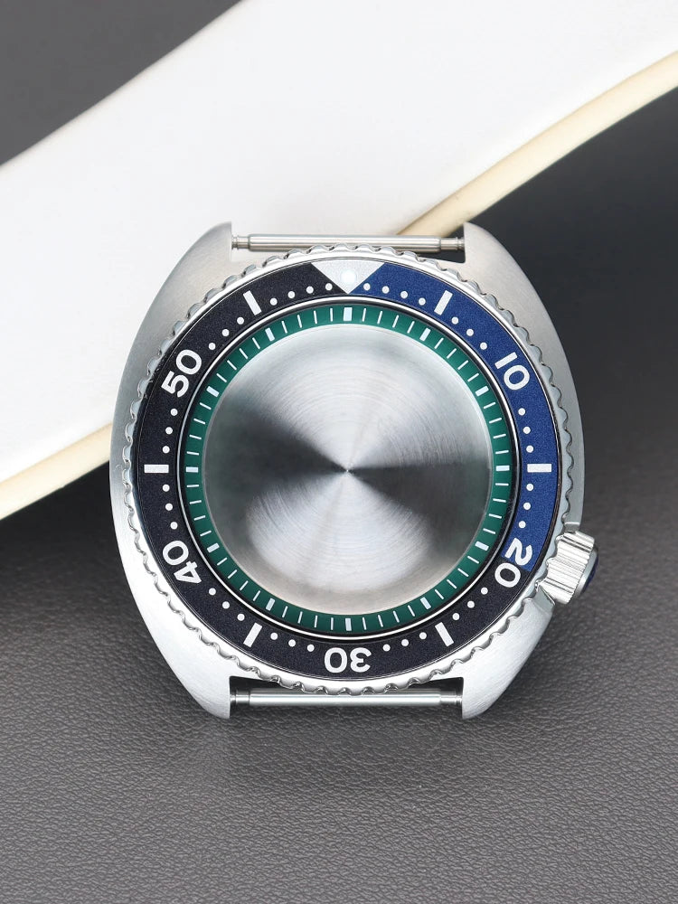 45mm Men's Watch nh35 Cases For NH35 NH36 Modified Abalone NH34 nh38 nh70 4R36 Movement 28.5mm Dial Sapphire Crystal Waterproof