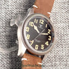 Tandorio Fluted Pilot Watch TD117A 20BARNH35 PT5000 Roman Numerals Sapphire 39mm