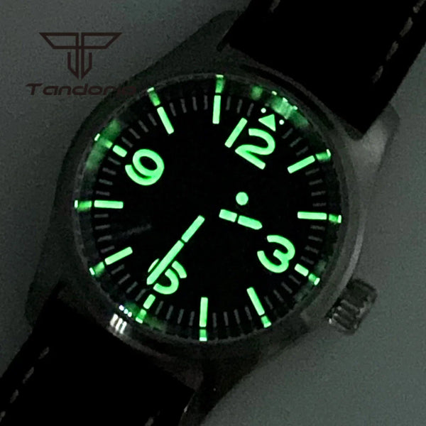 Tandorio 36mm Pilot Watch TD140B PT5000 NH35A Movement 20bar Sapphire