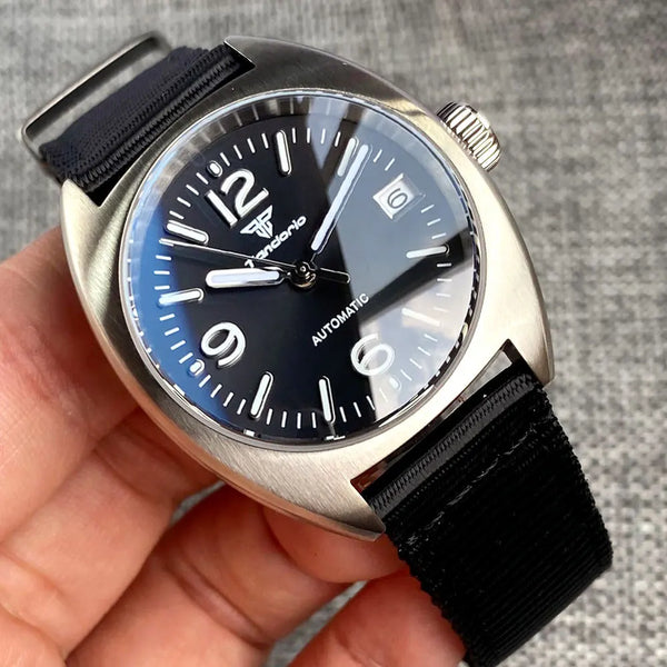 Tandorio Military Watch Identity Crisis TD102A 36mm NH35 Dome Sapphire Pionner Wristwatch