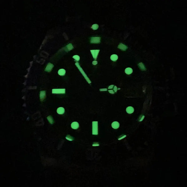 Tandorio TD203P Submariner Diver NH35A 40mm Purple20 ATM 120 Clicks Rotating Bezel Sapphire