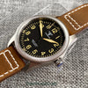 Tandorio Fluted Pilot Watch TD117A 20BARNH35 PT5000 Roman Numerals Sapphire 39mm