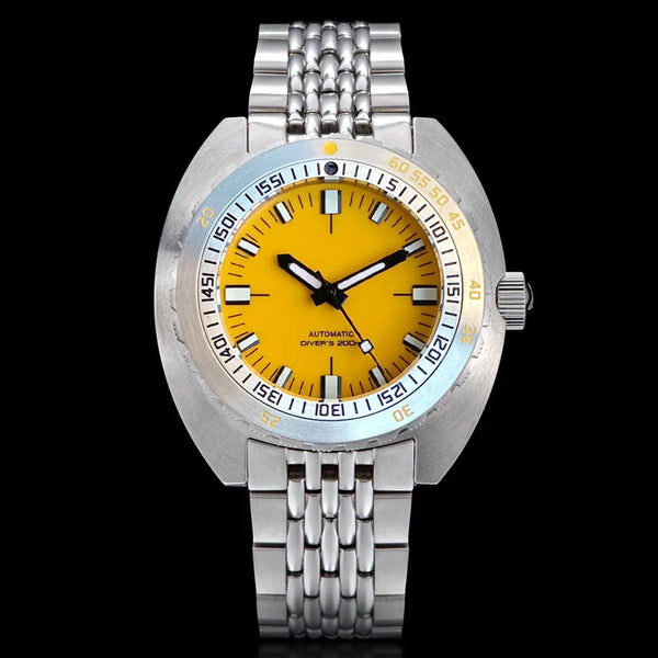 Tandorio 42mm Turtle Diver TD 269 Sapphir 20ATMNH35 Automatic SUB 300T