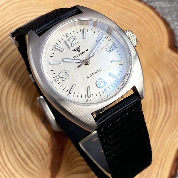 Tandorio Military Watch Identity Crisis TD102A 36mm NH35 Dome Sapphire Pionner Wristwatch