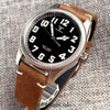 Tandorio Fluted Pilot Watch TD117A 20BARNH35 PT5000 Roman Numerals Sapphire 39mm