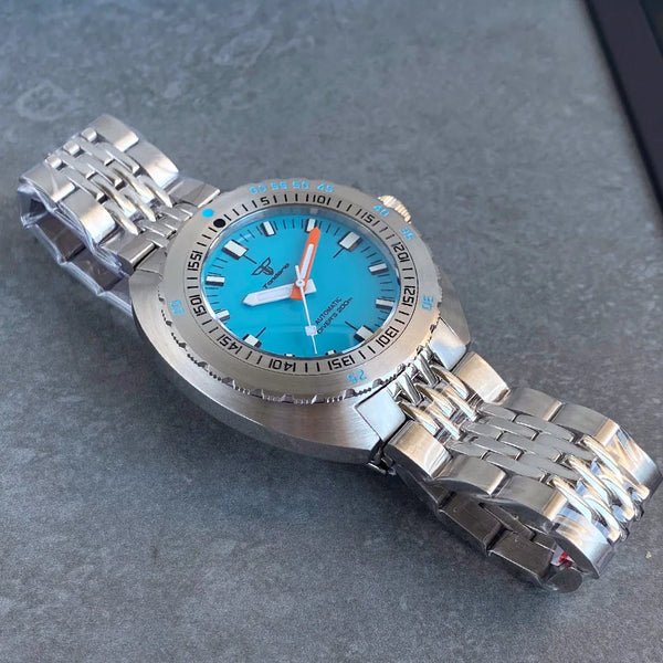 Tandorio 42mm Turtle Diver TD 269 Sapphir 20ATMNH35 Automatic SUB 300T