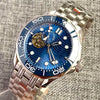 NH39A 41mm Bliger Seamaster SkeletonSapphire Glass 3ATM TD266