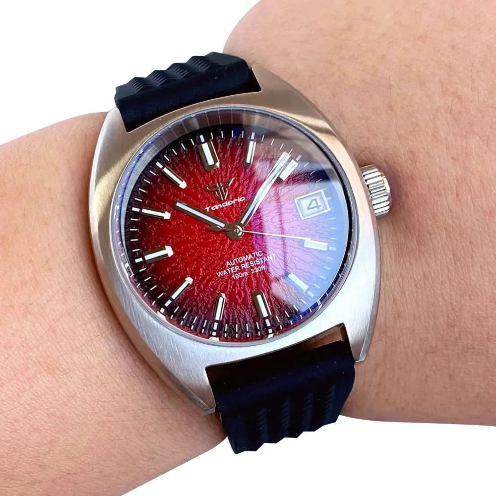 Identity Crisis Watch TANDORIO TD102F 36MM Luminous 200M Waterproof NH35A AR Domed Sapphire - Tandorio Watches