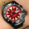 Tandorio 42mm NH36 Monster 20Bar Diver Black PVD Automatic Sapphire TD045 - Tandorio Watches
