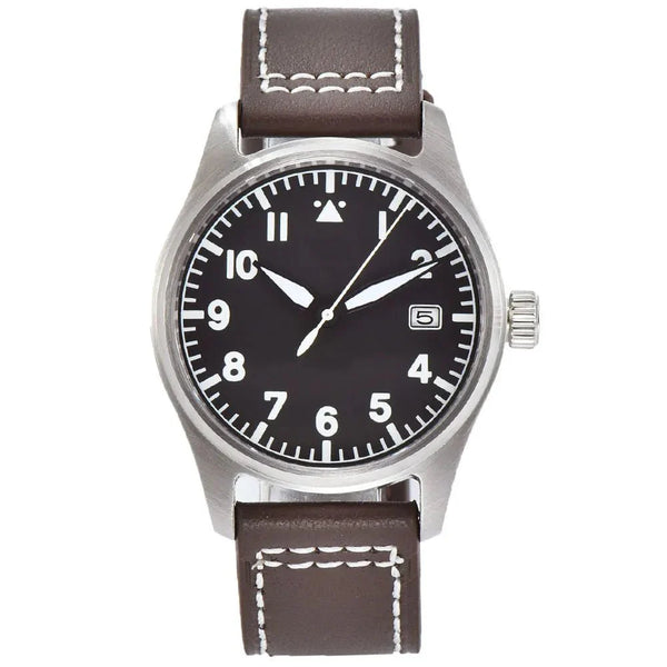 Tandorio NH35A Automatic 39mm Pilot 200m Waterproof Sapphire Crystal TD012 - Tandorio Watches