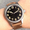 Tandorio Seiko NH35 Automatic 39mm Pilot Military 20Bar Sapphire TD016 - Tandorio Watches