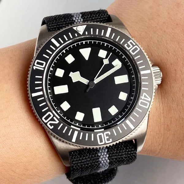 Titanium Diver Tandorio FXD TD267 42mm NH35 PT5000 Automatic Sapphire 200M Dive Watches Luminous Montres hommes Luminous - Tandorio Watches