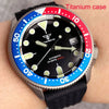 Titanium watch Tandorio SKX013 37mm Mod 200m Diving Watch NH36 Movt sapphire - Tandorio Watches