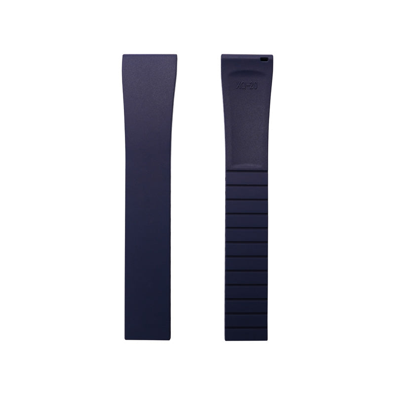 Cut-to-Size FKM Rubber Watch Strap 18mm/20mm/21mm/22mm