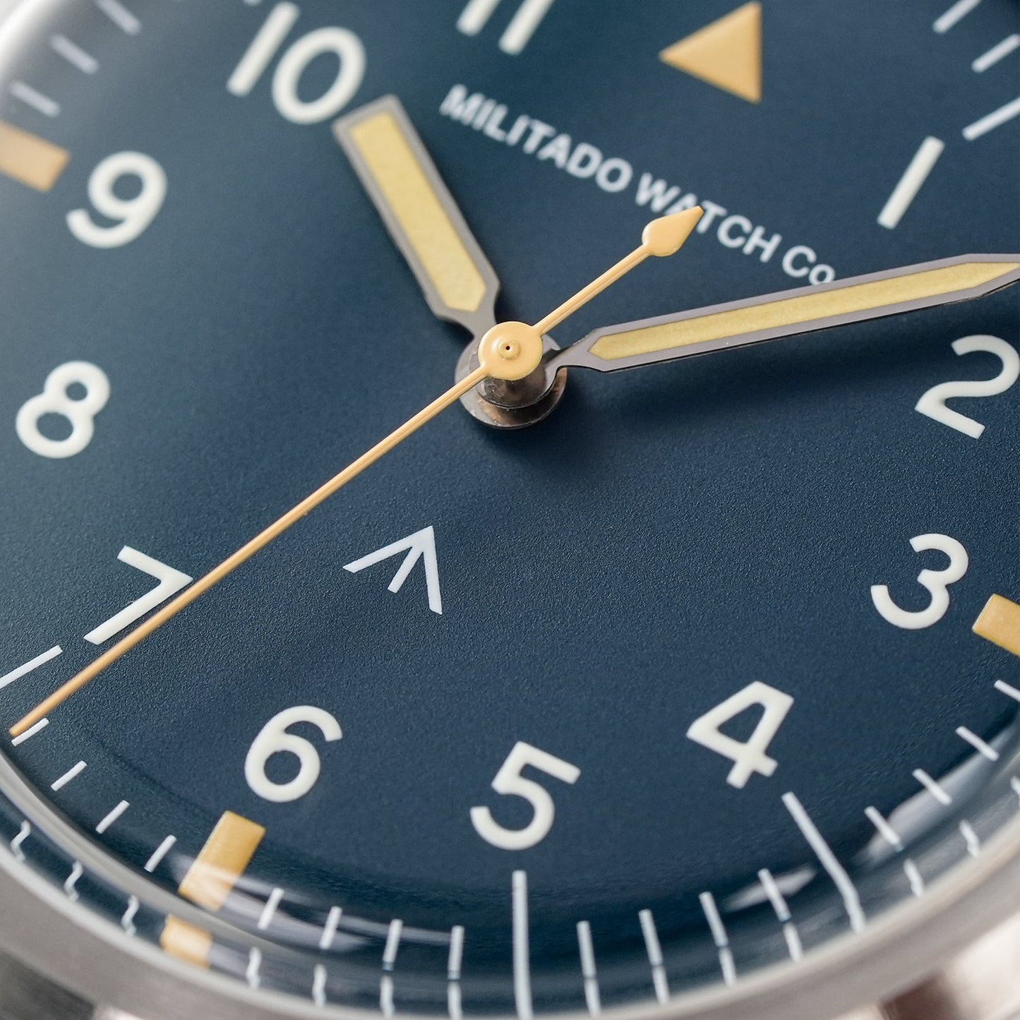 Militado 36mm Retro Military Watch VH31/VH65 Sweeping Hand ML14 V2