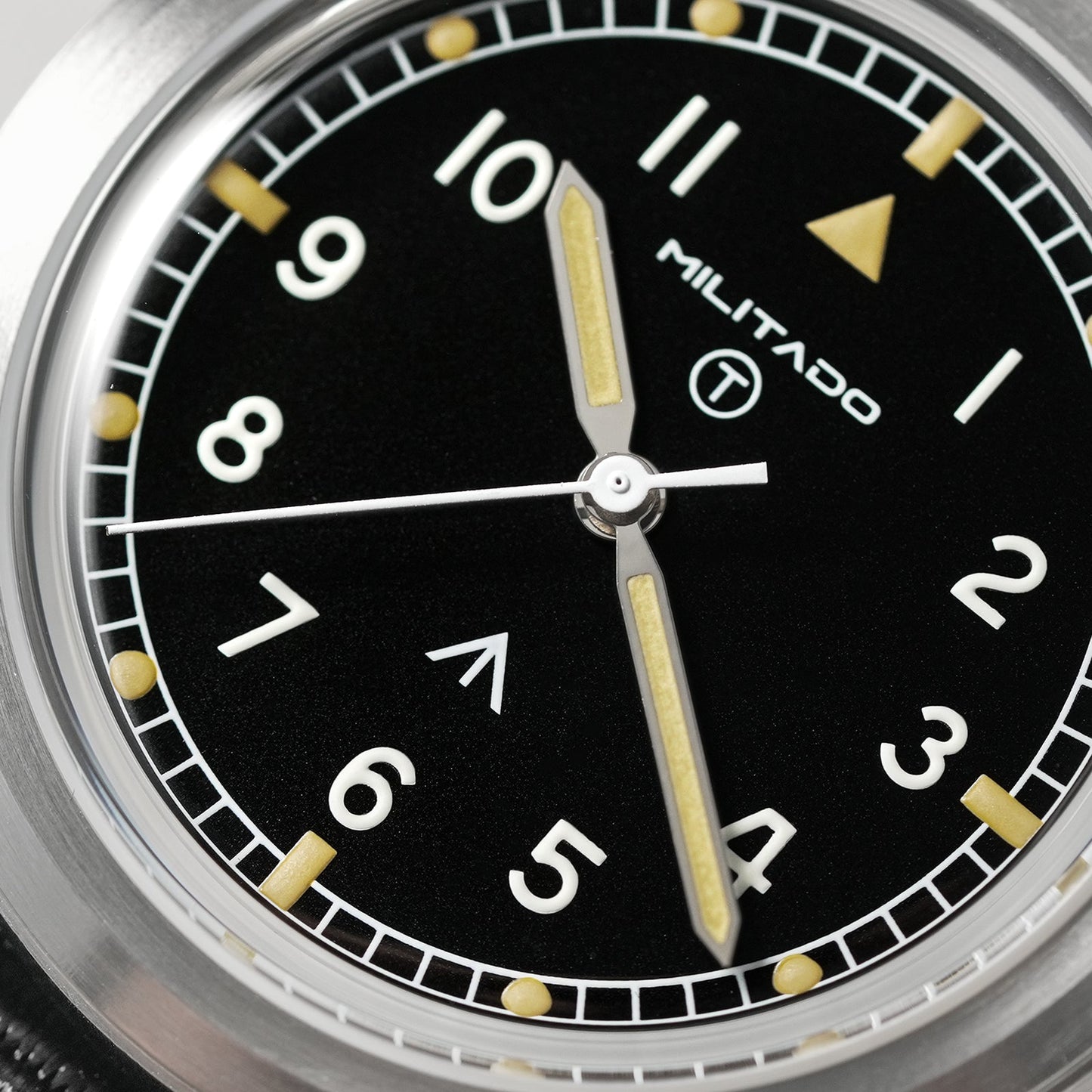 ★New Released★Militado 36mm Field Watch VH31 Sweeping Movt D12 Dial ML15