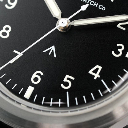 Militado 36mm Retro Military Watch VH31/VH65 Sweeping Hand ML14 V2